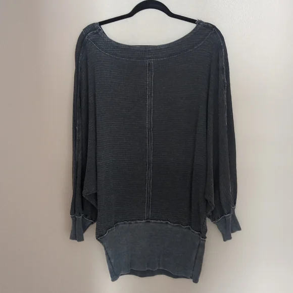Free People Willow Washed Thermal Tunic - Picture 4 of 6